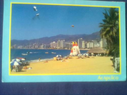 Ansichtskarte acapulco mexico - ansichtskarte,