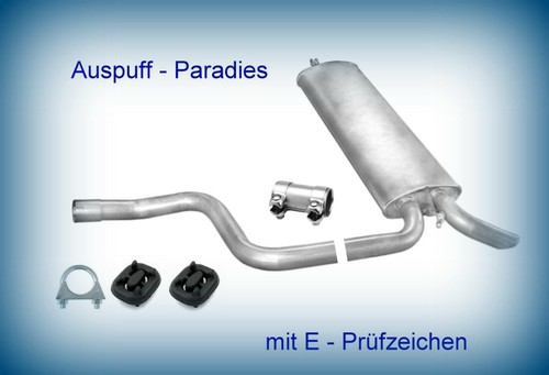 Endschalldämpfer auspuff für - endschalldämpfer,