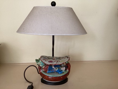 Antike chinesische tischlampe - antike,