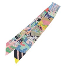 HERMES Twilly Scarf "En