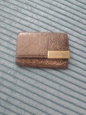Gucci Schlüsseletui Schlüsselhalter Keyholder dunkel braun Damen Und herren