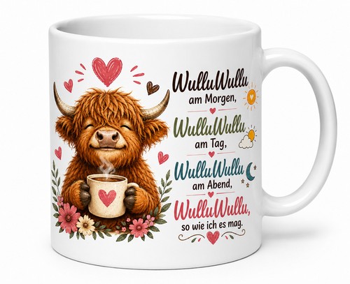 Tasse wulluwullu den ganzen - tasse,