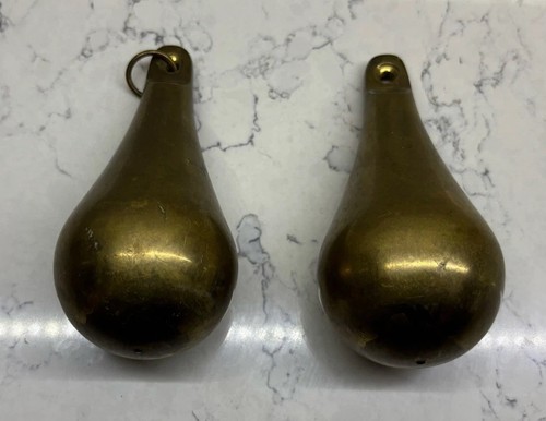 Paar vintage messing birne - paar,