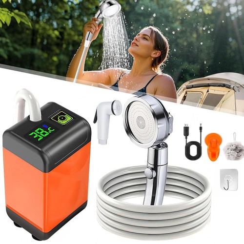 Campingdusche mit pumpe - mit,