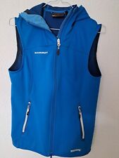 Mammut Windstopperweste Gr. S Damen blau