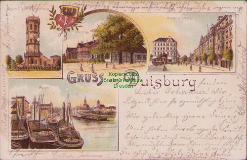 160902 duisburg litho - ak,