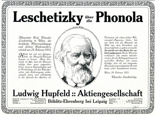 Klavier apparat hupfeld - klavier,