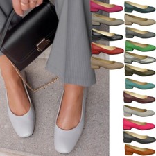 Naturleder Pumps super bequem