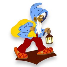 1950er Märchen-Holzbild