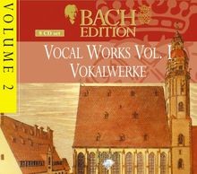 Bach edition volume vocal - bach,