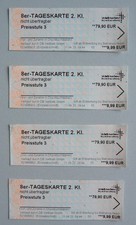 Zugticket DB Bahn Tageskarte