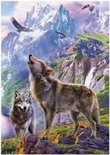 Puzzle (500 T.) Wölfe in den