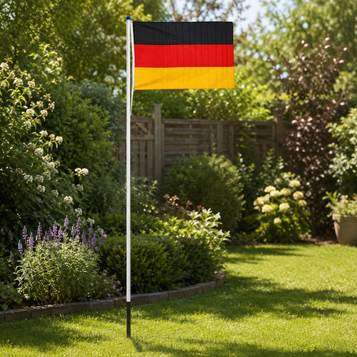 Fahnenmast 10m flaggenmast - fahnenmast,