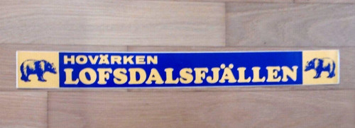 Souvenir aufkleber hovärken - souvenir-aufkleber,