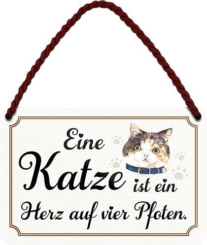Blechschilder lustiger katzen - blechschilder,