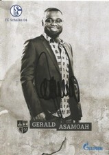 Gerald Asamoah - Schalke 04 - Saison 2013/2014 - Autogrammkarte