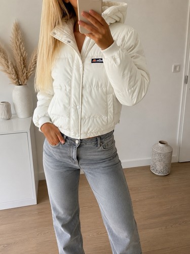 Ellesse cropped pufferjacke - cropped,
