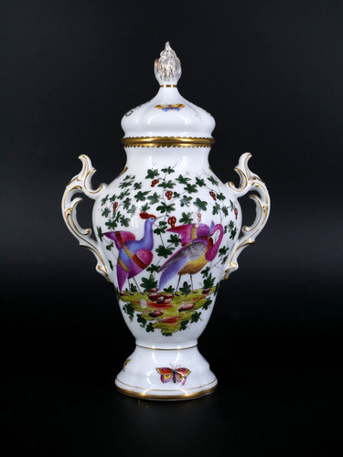 Sachsen porzellan figur vase - sachsen,