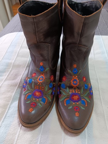 Stiefeletten bestickt - stiefeletten, 38,