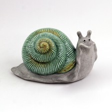 Schnecke grün 22cm aus