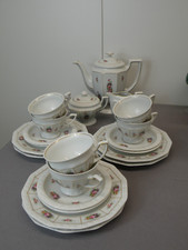 Kaffeeservice Rosenthal, "Classic Rose", Goldmalerei, für 6 Personen, z. T. num.