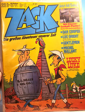 Zack Comic Heft Nr.12 1976 mit