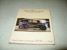 Automobile aus Berlin: Vom