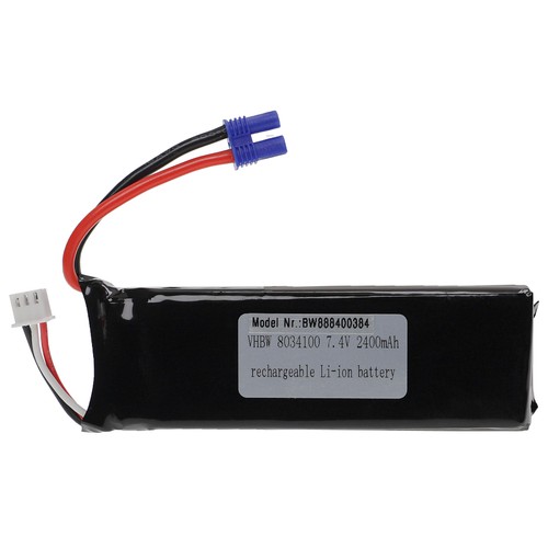 Akku modellbau ec2 2400mah - akku,