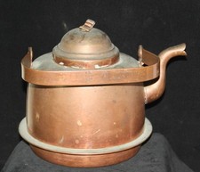 Antik  Kupferkessel  Kupferkanne Wasserkessel Teekessel c. 2L " Mehr in Shop "