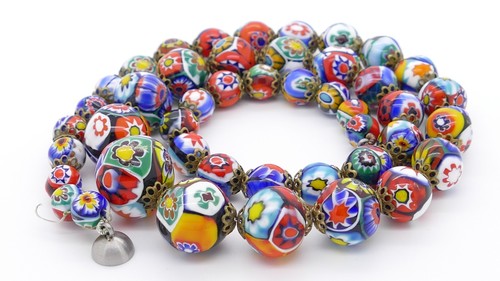Collier glasperlen kette - collier,