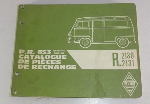 Teilekatalog renault estafette - renault,