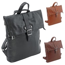 Damen Tasche Schultertasche Rucksack Shopper Citybag Leder Optik 2340-1