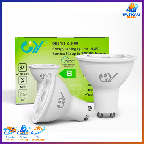Gu10 led lampe 790 lumen - led,