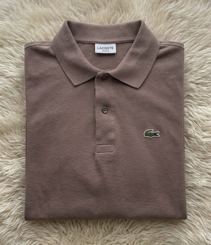 Lacoste shirt polohemd braun - lacoste,