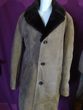 Gewachsener Herren Lammfell Echtleder Mantel Zeiler Gr. 98 Wie Neu