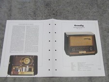 Schaltplan für Röhrenradio Radio Grundig Musikgerät 840W von 1953 Rundfunkmuseum