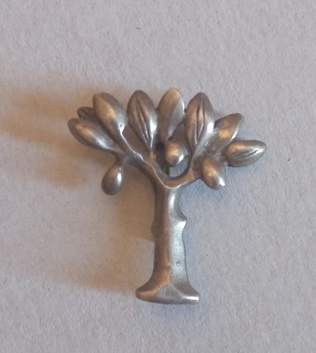 Brosche mit baum aus - brosche,