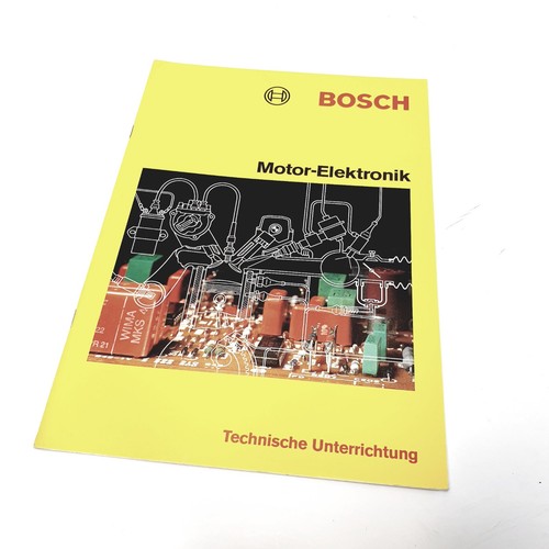 Bosch technische unterrichtung - bosch,