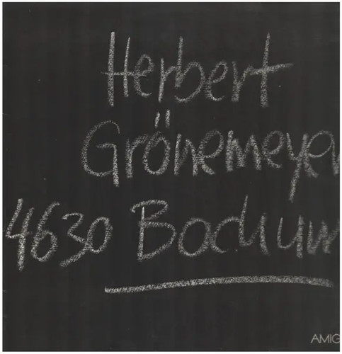 Herbert groenemeyer 4630 - herbert,