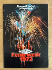 Alter DEPYFAG Feuerwerk Katalog 1972 36 Seiten Pyro Silvester Rarität Rarität