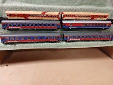 ROCO H0 AC, 45507/08/09/16 BahnTouristikExpress + 2x45549 Tui Treff