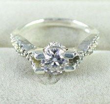 Weiß Diamant Solitaire 1.11