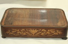 61Vu)  Antik Holzpodest Podest