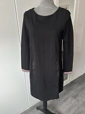 Comma Kleid Etuikleid Gr.36 Schwarz Freizeitkleid Bequem 