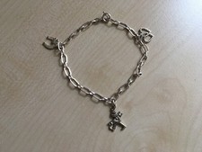 835 Silber-Armband mit 3