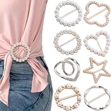 8 Stück Damen T Shirt Clip