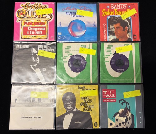 Single schallplatten paket - single,