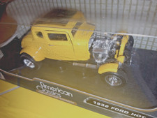 1:18 #  FORD  1932  HOT ROD " five window # GELB   !!  #  OVP Motor Max # 31725