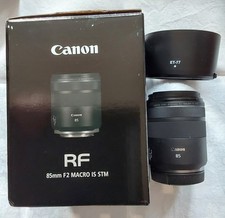 Canon RF 85mm f/2 Macro IS STM Porträt-Teleobjektiv