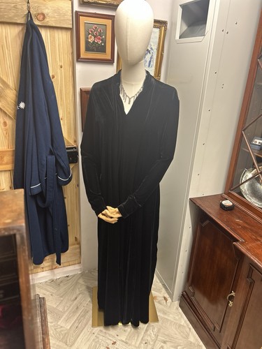 Vintage ärmelloses schwarzes